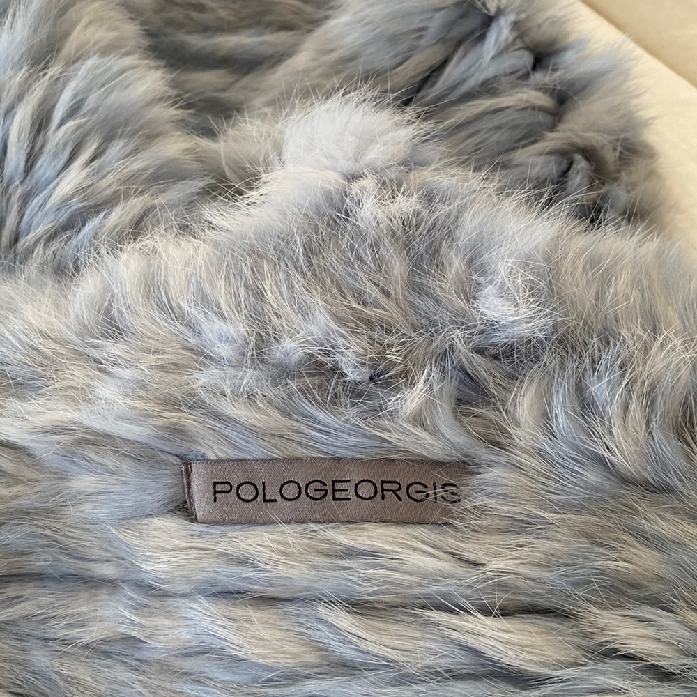 pologeorgis fur infinity scarf